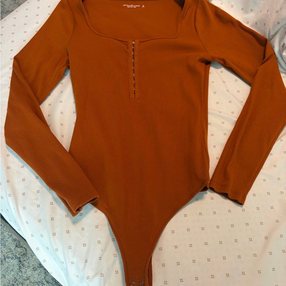 Abercrombie & Fitch Rust Orange Bodysuit